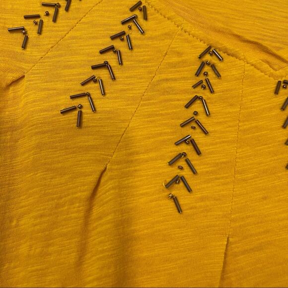 Basic Editions, Beaded 3/4 Sleeve Shirt. Size 2X. In excellent condition! - Picture 2 of 4